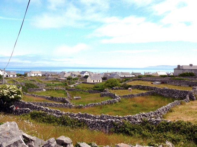 educational trip to ireland - Aran_Island_stone_walls