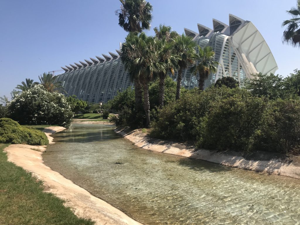The Prince Philip Science Museum in Valencia, Spain