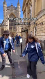 🔁 @ehs.latinclub 

Splish Splash! We had a great time visiting the @theromanbaths yesterday. Such an amazing experience! Thanks @acistours 
-
-
-
-
-
-
#bath #romanbaths #ancientrome #spqr #england #history #latin #latinclass #latin #travel #travelvlog #uk #acis #languagelearning #latinclub #minerva #mythology